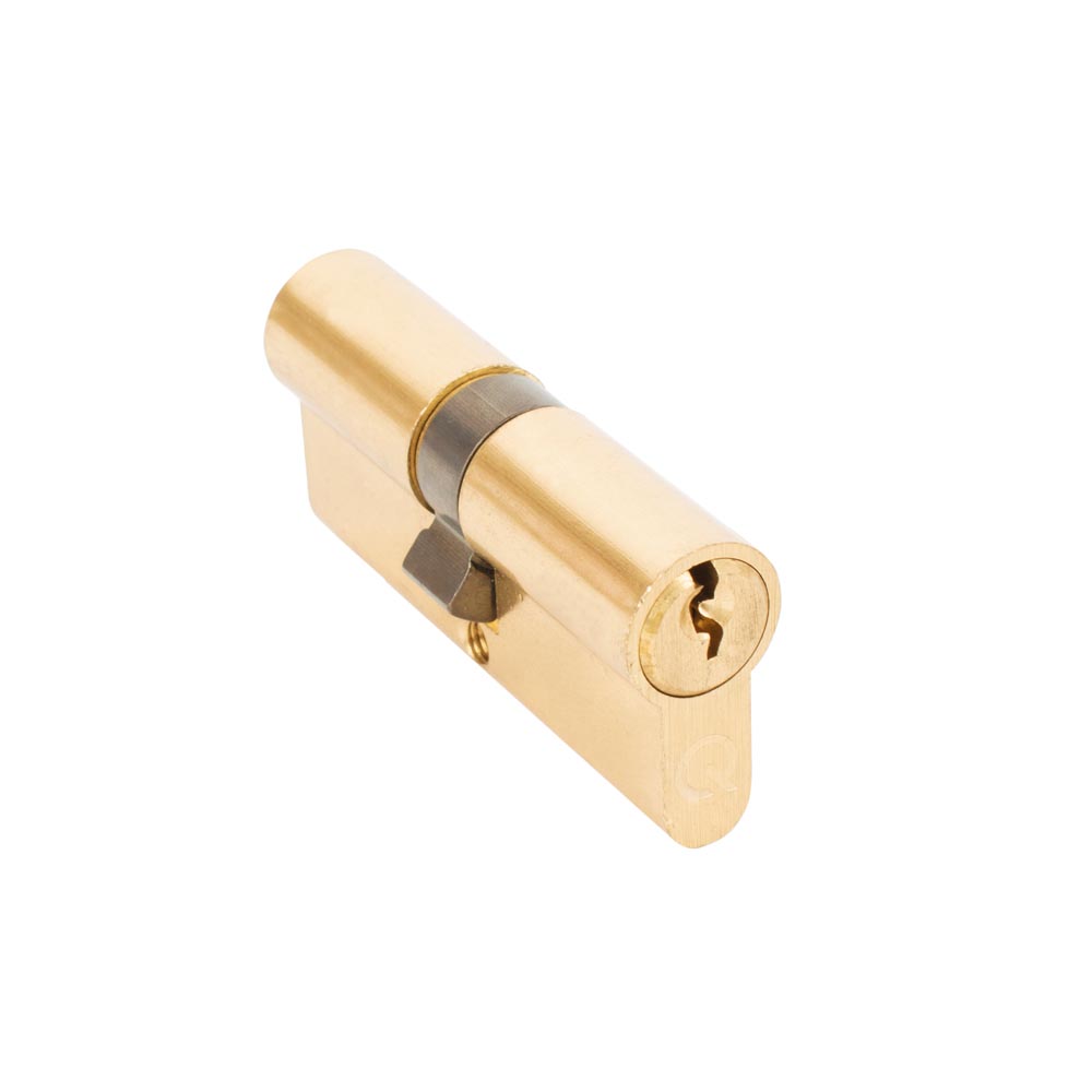 6 Pin Door Cylinder - Brass (35/35 split)